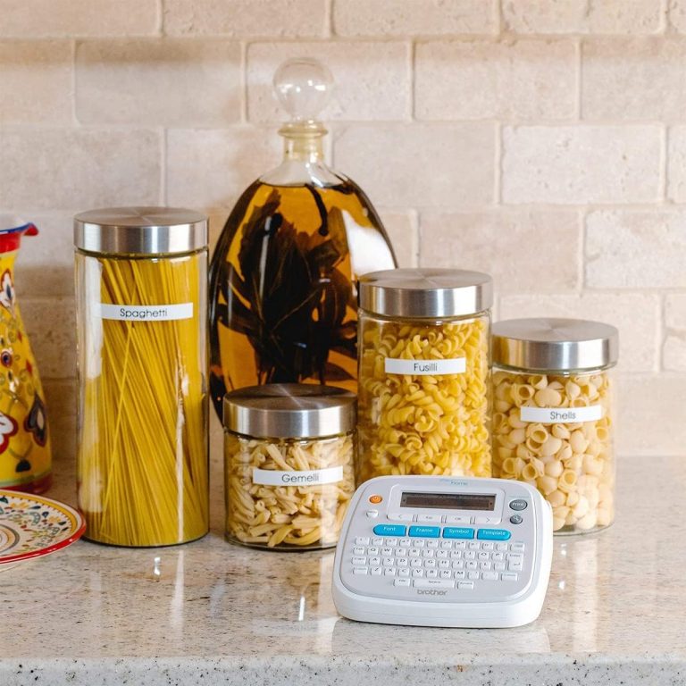 Brother P-Touch Home Personal Label Maker – PT-D202,Grey